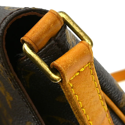 Louis Vuitton Musette Salsa Handbag Monogram Canvas, Brown, Canvas, Shoulder Bag