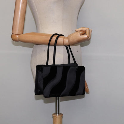 Bottega Veneta Vintage handbag Velvet, BLACK, VELVET, Handbag