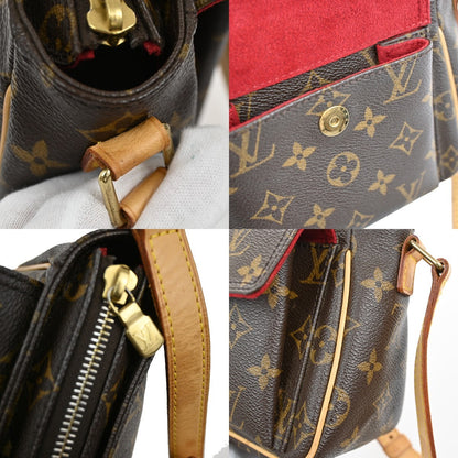 Louis Vuitton Viva Cite Handbag Monogram Canvas, BROWN, CANVAS, Shoulder bag