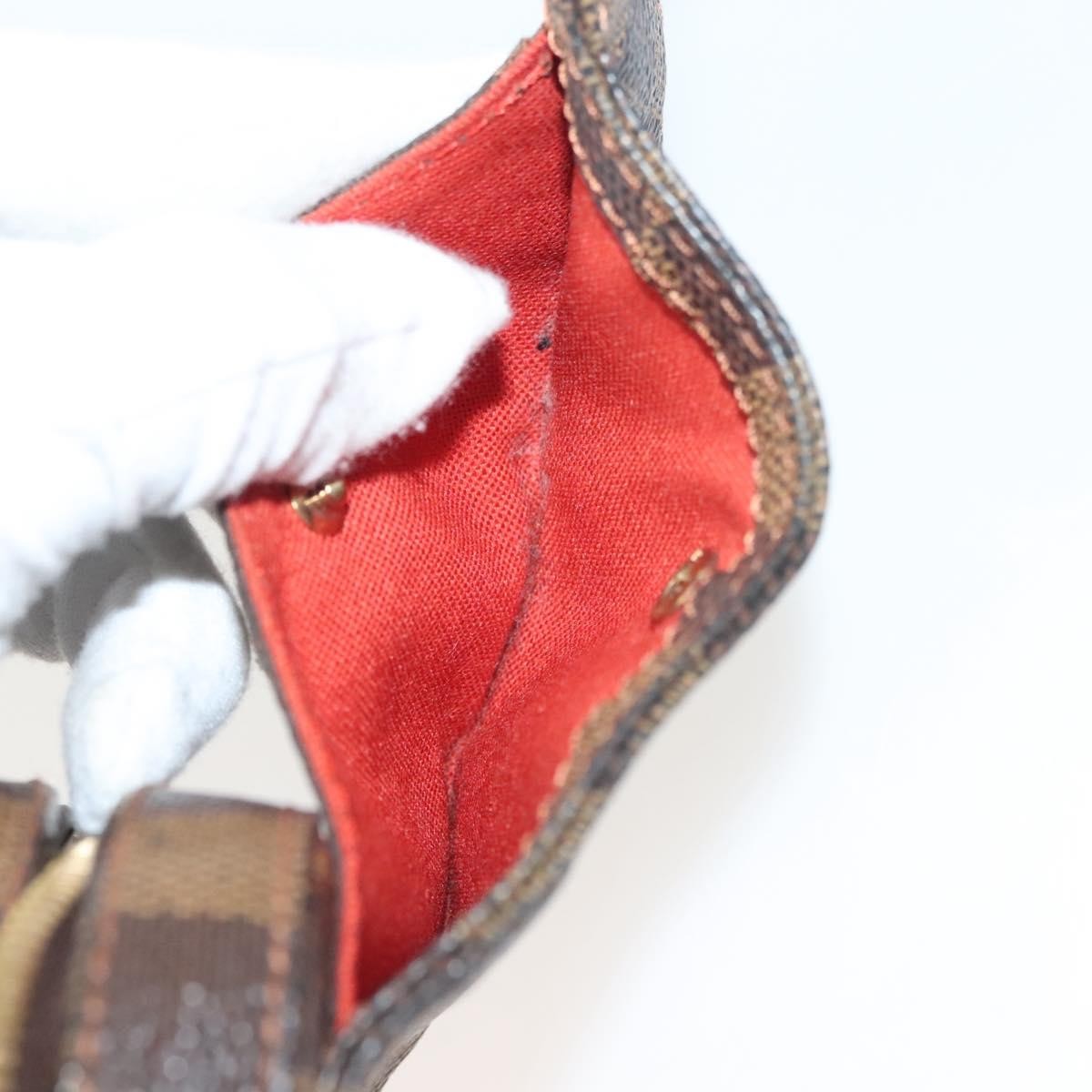 Louis Vuitton Geronimos Waist Bag Damier, BROWN, CANVAS, Shoulder bag