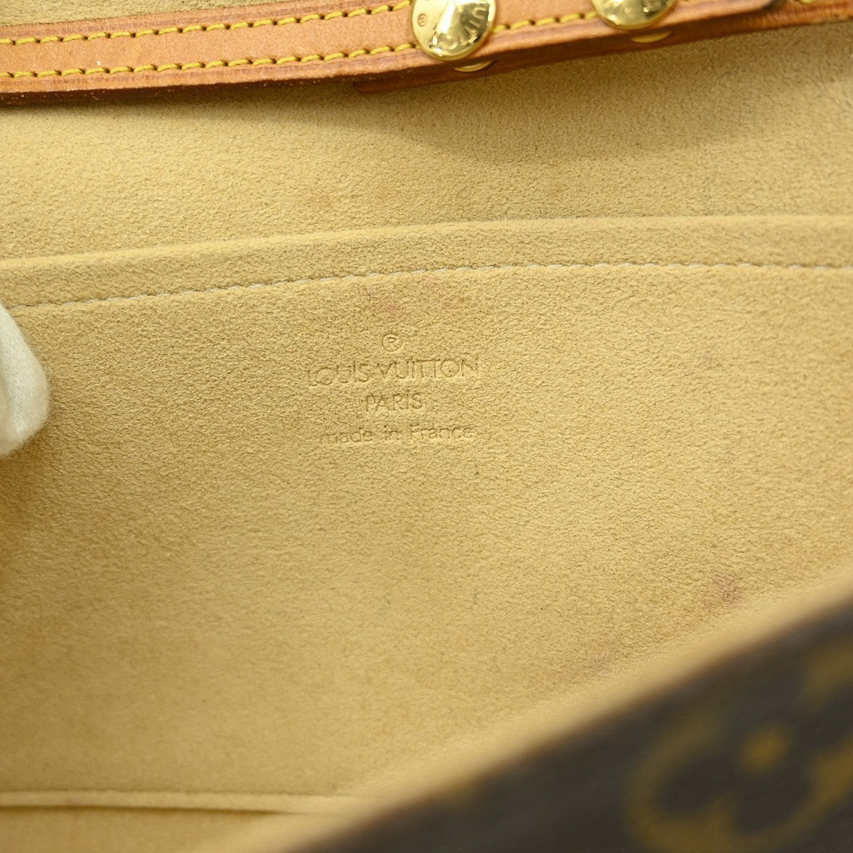 Louis Vuitton Twin Handbag Monogram Canvas, BROWN, CANVAS, Clutche & pouche
