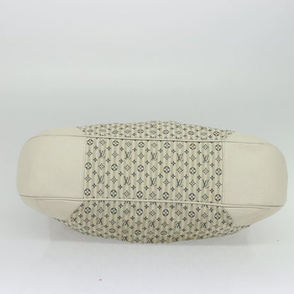 Louis Vuitton Marina Handbag Mini Lin Croisette, BEIGE, CANVAS, Handbag