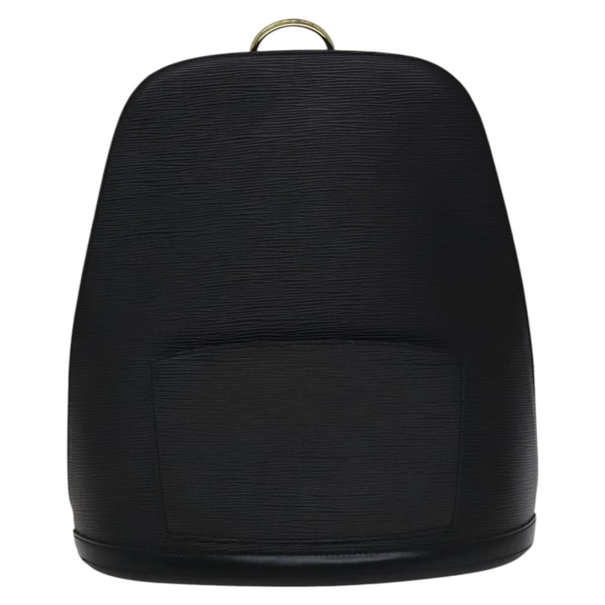 Louis Vuitton Gobelins Backpack Epi Leather, Black, Leather, Backpack