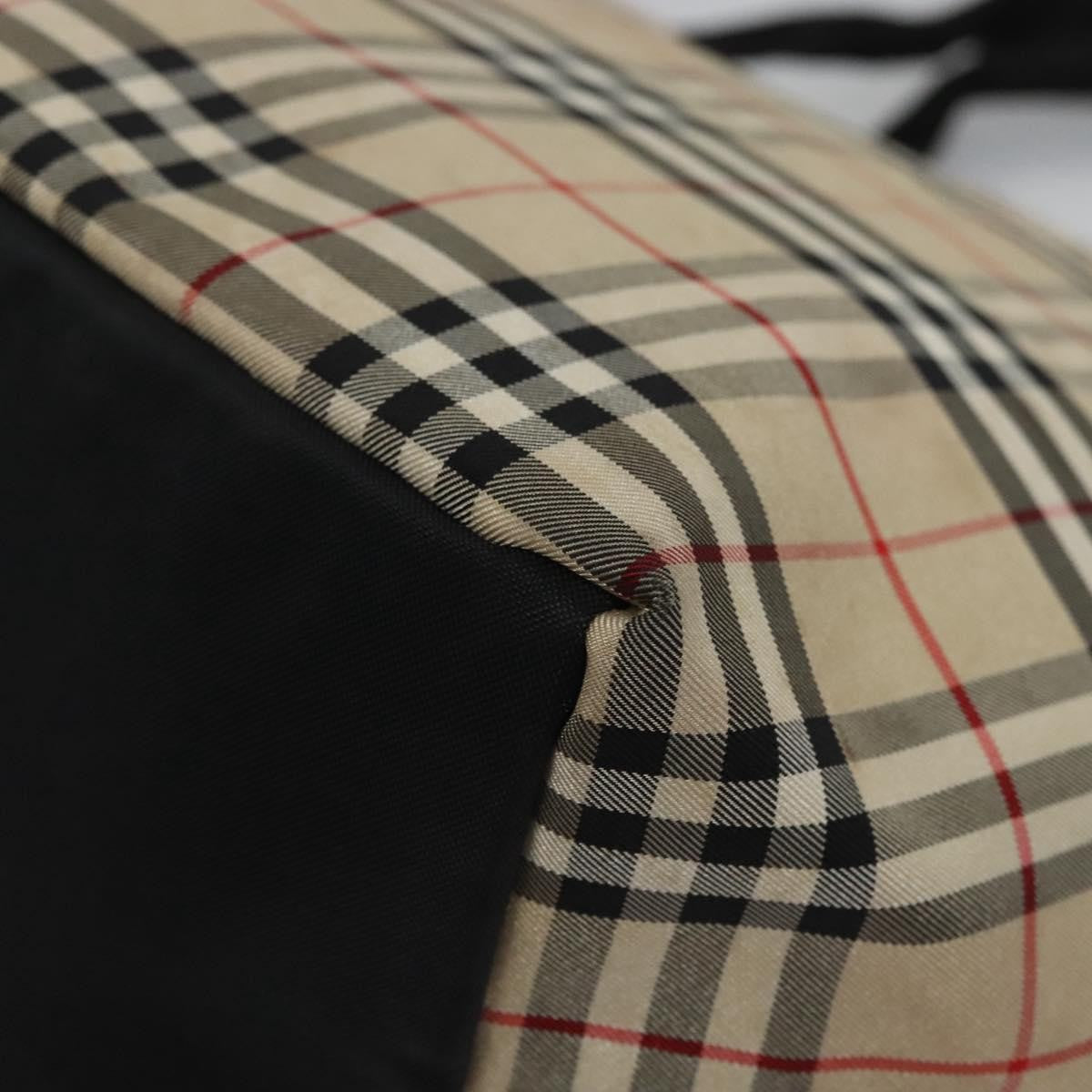 Burberry Nova Check Tote Nylon, BEIGE, NYLON, Tote bag