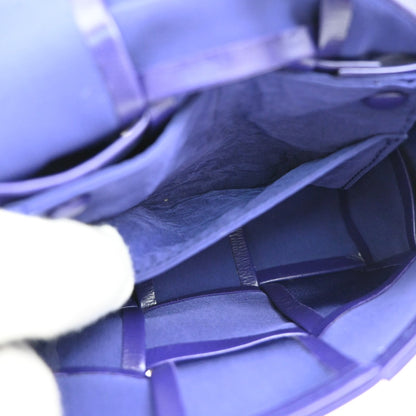 Bottega Veneta Cassette Crossbody Bag Maxi Intrecciato Fringe Leather, PURPLE, LEATHER, Crossbody bag