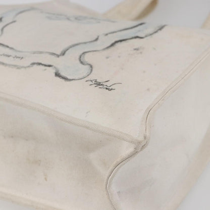 Chanel Cruise Tote Printed Canvas, BEIGE, CANVAS, Tote bag