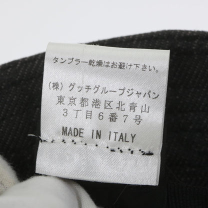 Gucci Sun Hat Canvas, GRAY, CANVAS, Head accessory
