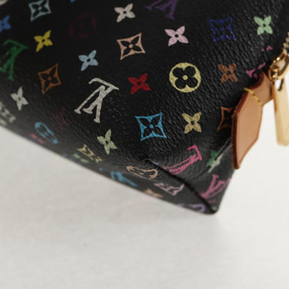 Louis Vuitton Cosmetic Pouch Monogram Multicolor, MULTICOLOUR, CANVAS, Toiletry Case