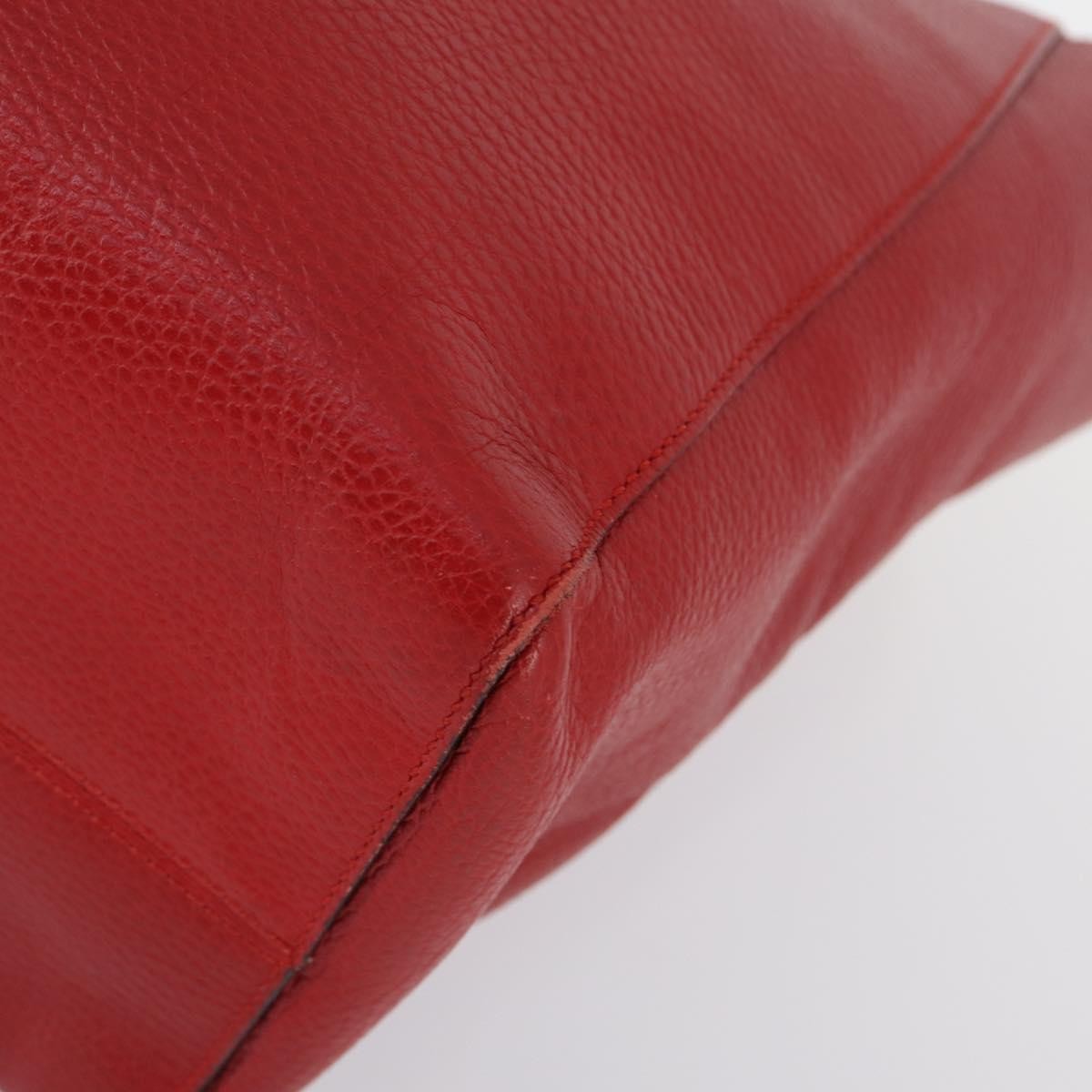 Gucci Swing Tote Leather, RED, LEATHER, Tote bag