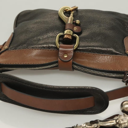 Chloe Kerala Equipped Satchel Leather, BLACK, LEATHER, Handbag