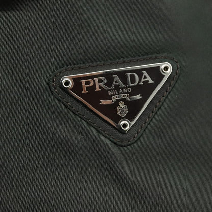 Prada Vintage Chain Tote Tessuto, KHAKI, NYLON, Tote bag