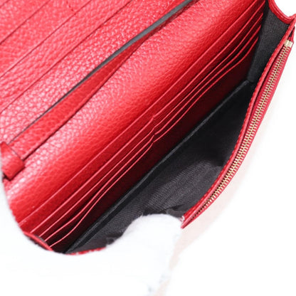 Gucci Wallet on Strap Leather, RED, LEATHER, Wallets