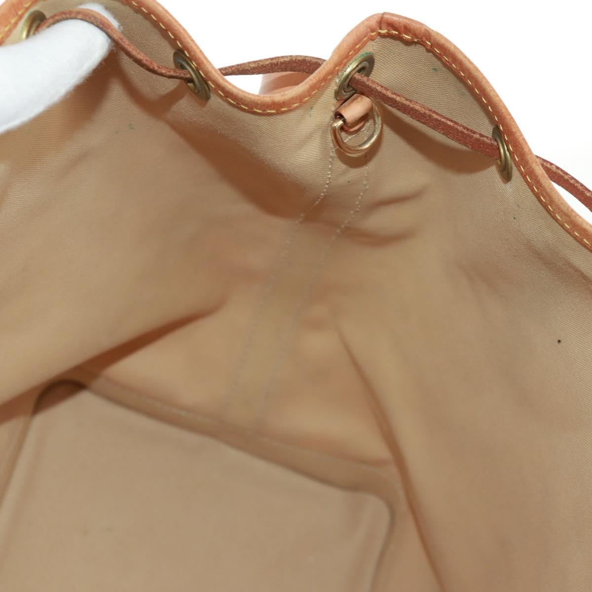 Louis Vuitton Noe Handbag Damier, Beige, Canvas, Shoulder Bag