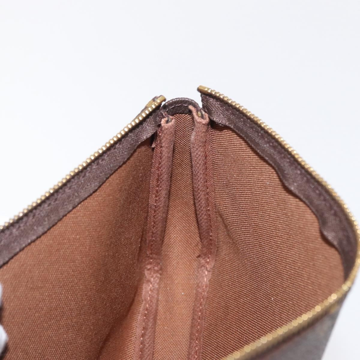 Louis Vuitton Pochette Accessoires Monogram Canvas, BROWN, CANVAS, Clutche & pouche