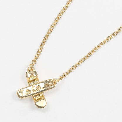 Tiffany & Co. Cross.Pendant Necklace 18K Yellow Gold, GOLD, YELLOW_GOLD, Necklace