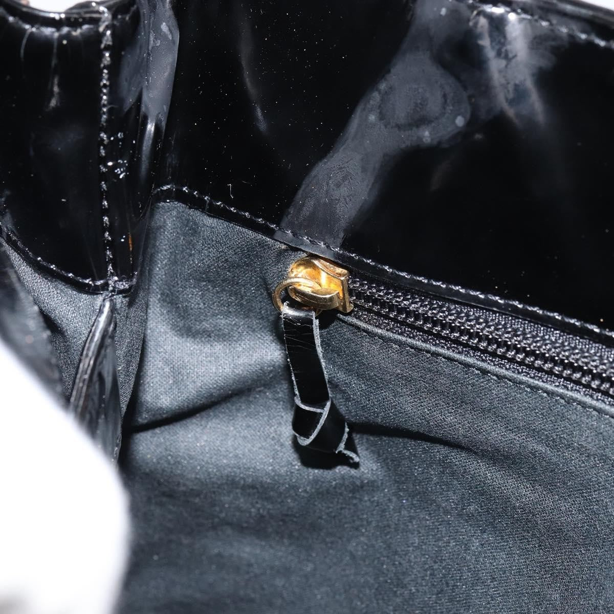 Bottega Veneta Intrecciato Tote Patent leather, BLACK, PATENT_LEATHER, Tote bag