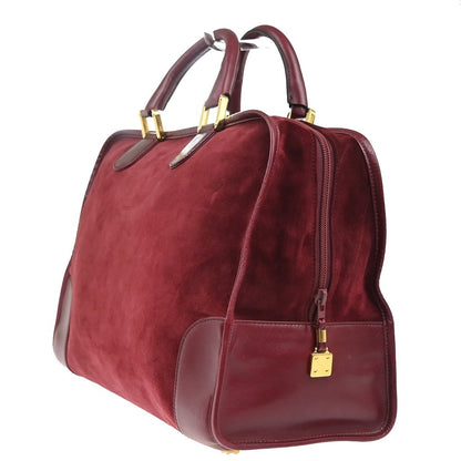 Loewe Amazona Bag Suede, RED, SUEDE, Handbag