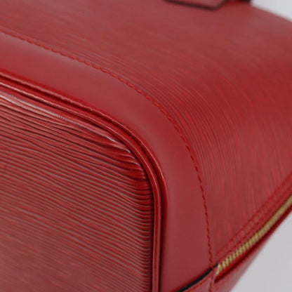 Louis Vuitton Alma Handbag Epi Leather, RED, LEATHER, Handbag