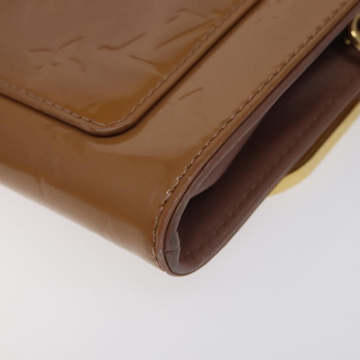 Louis Vuitton Rossmore Handbag Monogram Vernis, BROWN, PATENT_LEATHER, Shoulder bag