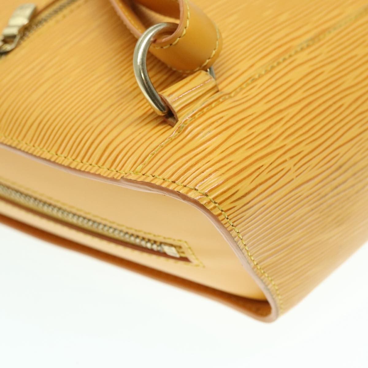 Louis Vuitton Mabillon Backpack Epi Leather, Yellow, Leather, Backpack