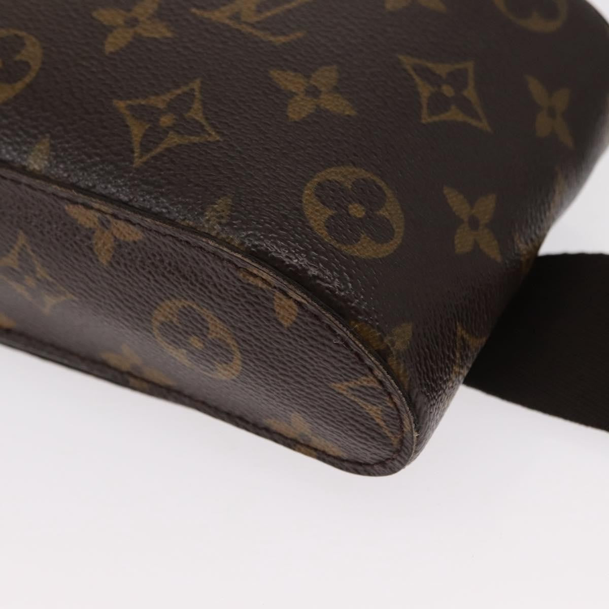 Louis Vuitton Geronimos Waist Bag Monogram Canvas, Brown, Canvas, Shoulder Bag