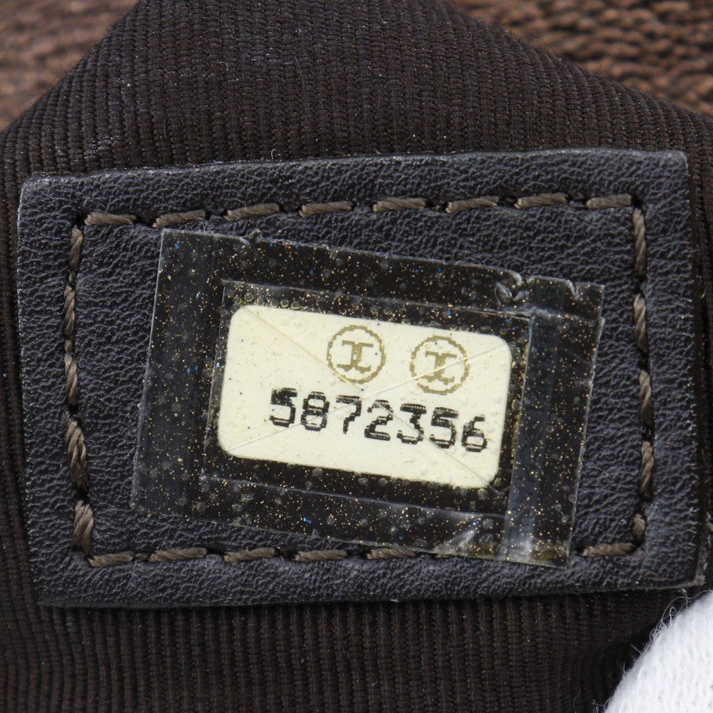 Chanel Vintage Shoulder Bag Leather, BROWN, LEATHER, Shoulder bag