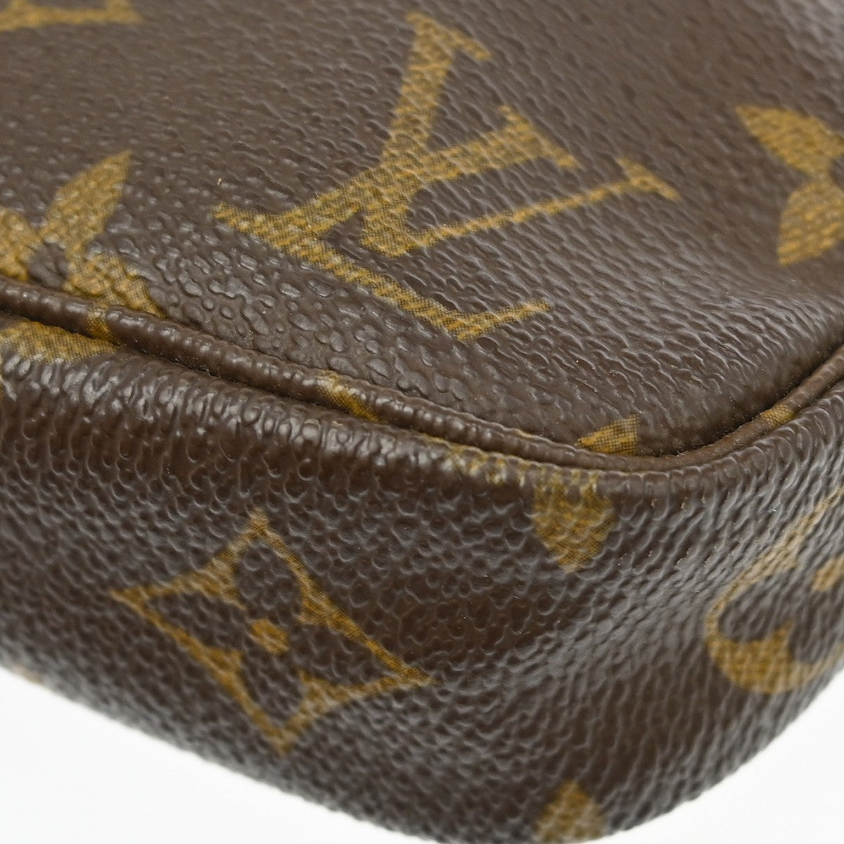 Louis Vuitton Pochette Accessoires NM Monogram Canvas, Brown, Canvas, Clutch