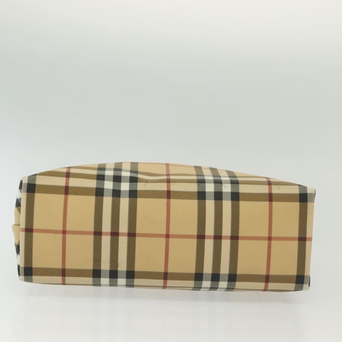 Burberry Nova Check Tote canvas check pattern, BEIGE, PVC, Tote bag