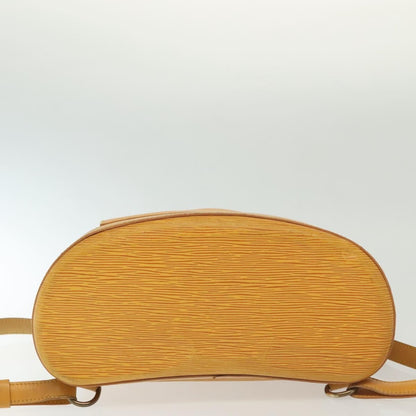 Louis Vuitton Gobelins Backpack Epi Leather, YELLOW, LEATHER, Backpack