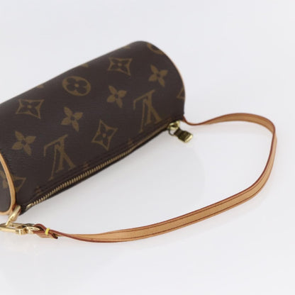 Louis Vuitton Papillon Pochette Monogram Canvas, BROWN, CANVAS, Handbag