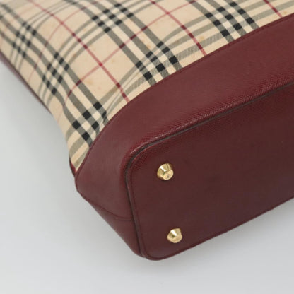 Burberry Nova Check Tote canvas check pattern, BEIGE, CANVAS, Tote bag