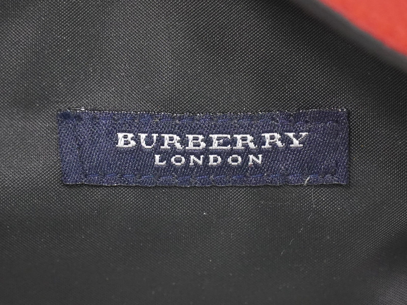 Burberry Nova Check Handbag Nova Check Canvas, RED, CANVAS, Clutche & pouche