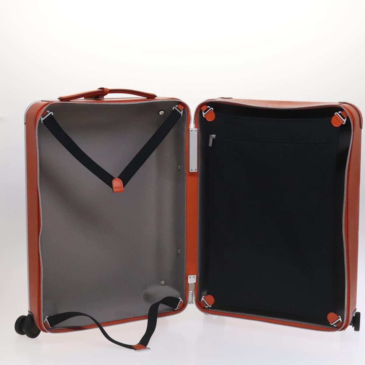 Louis Vuitton Horizon Luggage Epi Leather, ORANGE, LEATHER, Travel bag