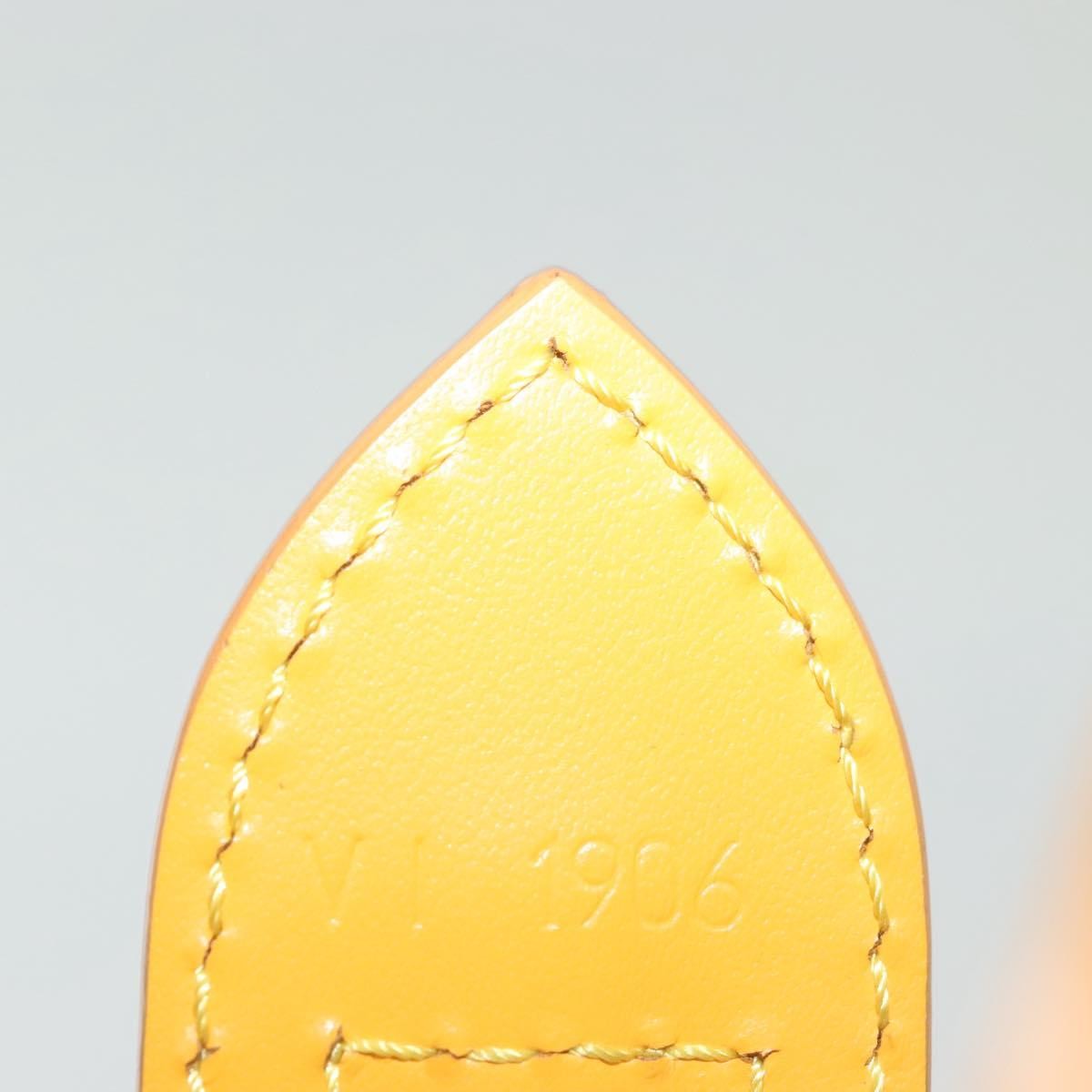 Louis Vuitton Saint Jacques Handbag Epi Leather, YELLOW, LEATHER, Handbag