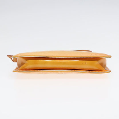 Louis Vuitton Lexington Pochette Monogram Vernis, YELLOW, PATENT_LEATHER, Clutche & pouche