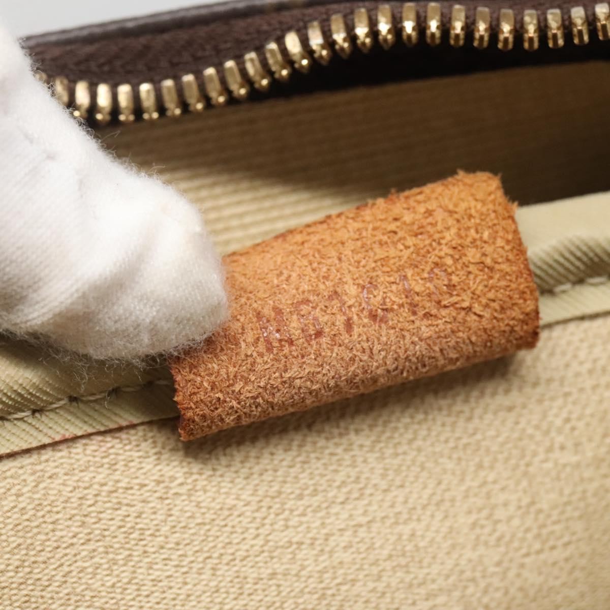 Louis Vuitton Deauville Handbag Monogram Canvas, BROWN, CANVAS, Handbag