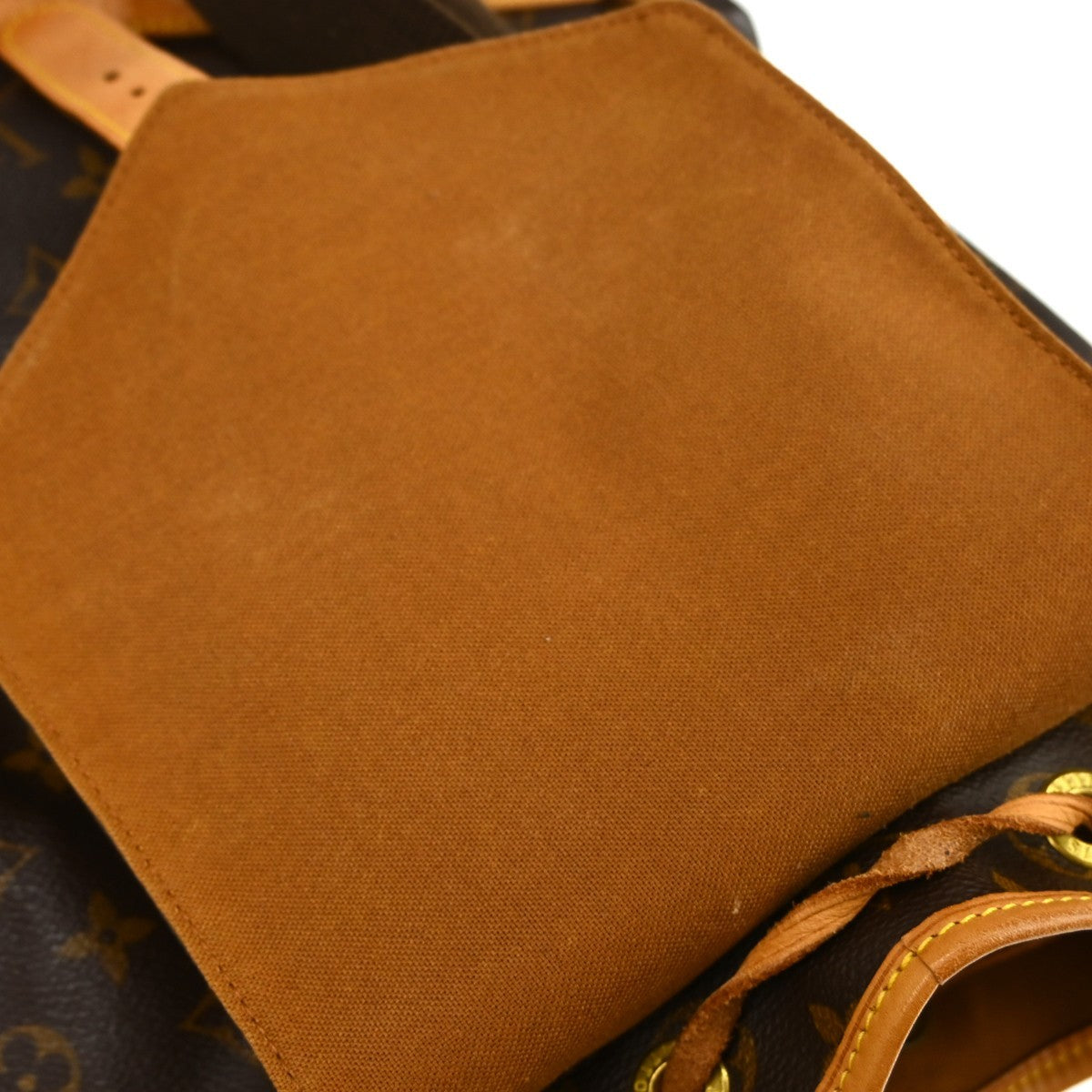 Louis Vuitton Vintage Montsouris Backpack Monogram Canvas, Brown, Canvas, Backpack