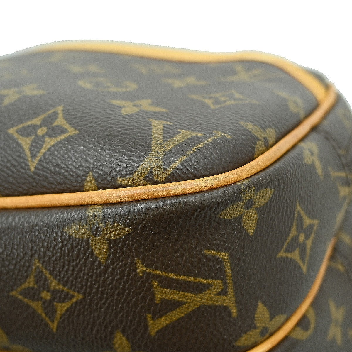 Louis Vuitton Reporter Bag Monogram Canvas, BROWN, CANVAS, Shoulder bag
