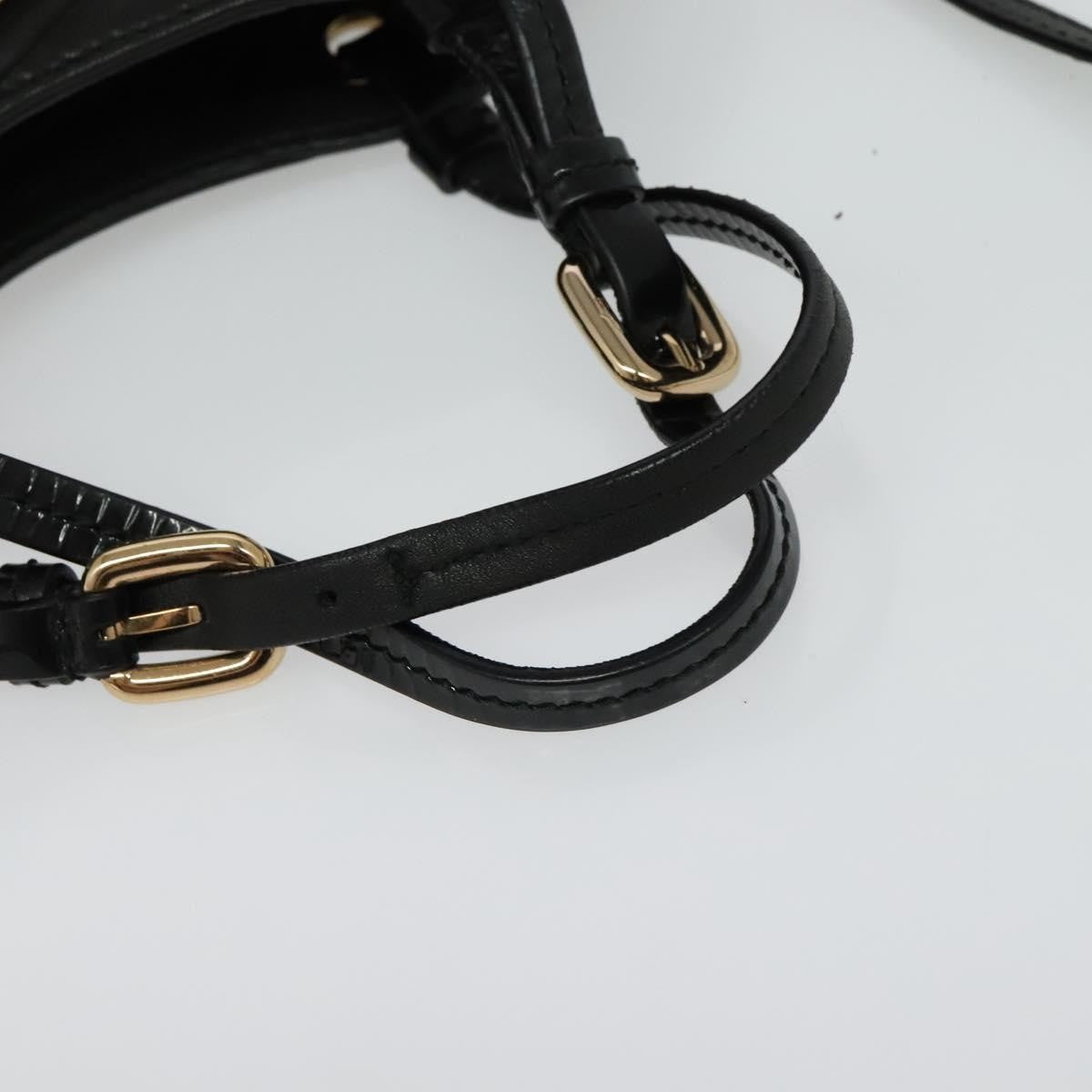 Salvatore Ferragamo Vala Handbag Patent leather, BLACK, PATENT_LEATHER, Handbag
