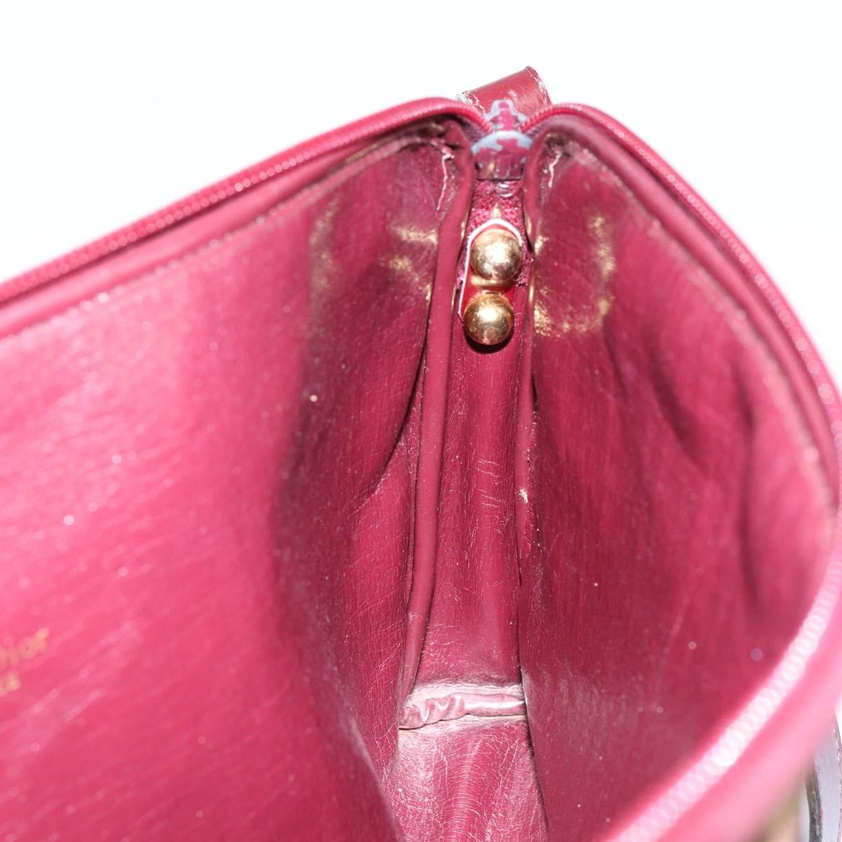 Christian Dior Vintage CD trotter Shoulder bag Canvas, RED, CANVAS, Shoulder bag