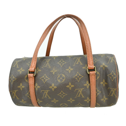 Louis Vuitton Papillon Handbag Monogram Canvas, BROWN, CANVAS, Handbag