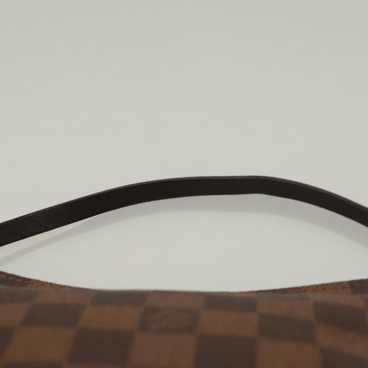 Louis Vuitton Trousse Make Up Bag Damier, BROWN, CANVAS, Clutche & pouche