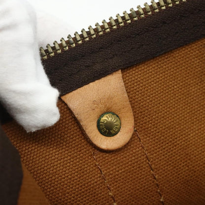 Louis Vuitton Keepall Bag Monogram Canvas, Brown, Canvas, Travel Bag