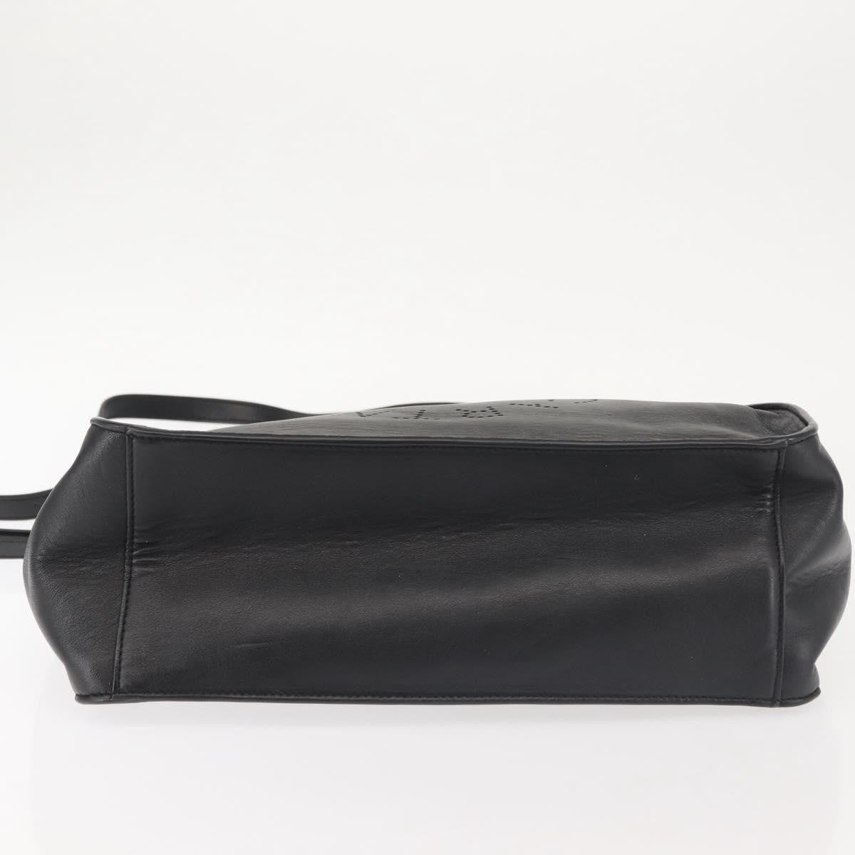 Stella McCartney Cabas tote bag leather, BLACK, LEATHER, Handbag
