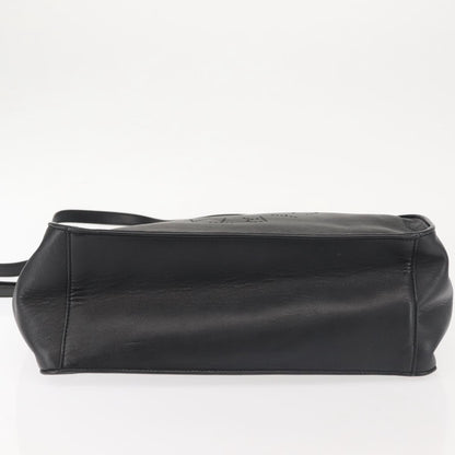 Stella McCartney Cabas tote bag leather, BLACK, LEATHER, Handbag