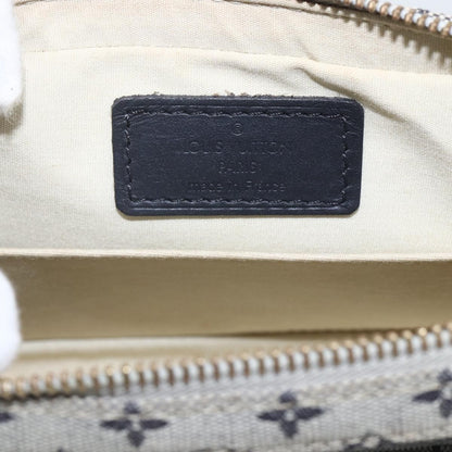 Louis Vuitton Juliette Crossbody Bag Mini Lin, BLUE, CANVAS, Shoulder bag
