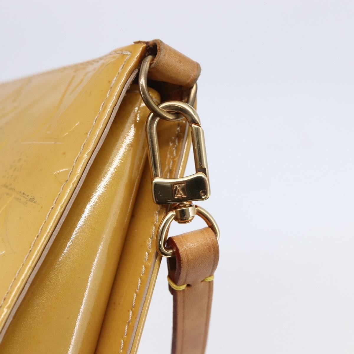 Louis Vuitton Lexington Pochette Monogram Vernis, BEIGE, PATENT_LEATHER, Clutche & pouche