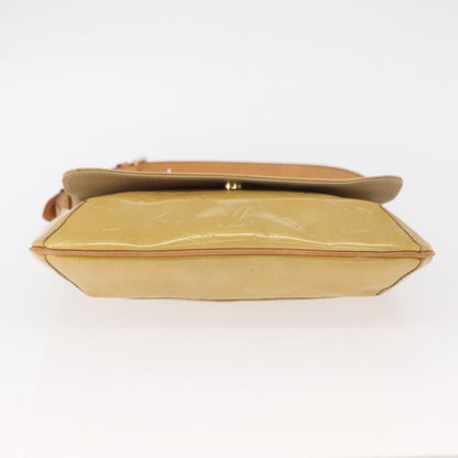 Louis Vuitton Thompson Street Handbag Monogram Vernis, BEIGE, PATENT_LEATHER, Shoulder bag