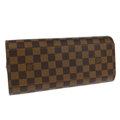 Louis Vuitton Triana Bag Damier, BROWN, CANVAS, Handbag