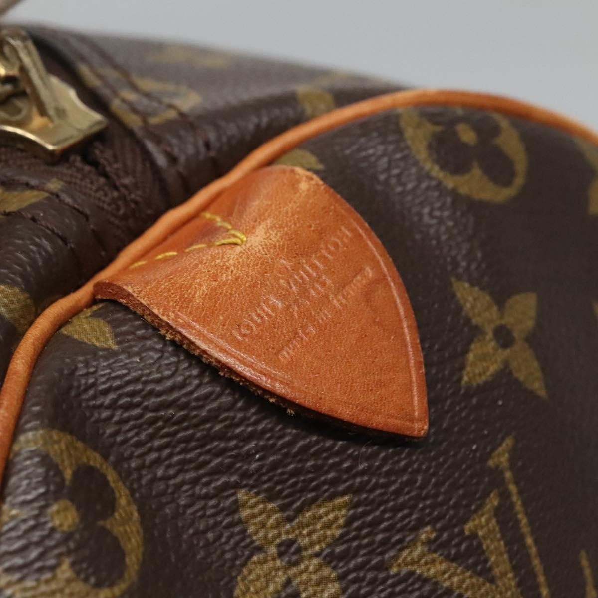 Louis Vuitton Keepall Bag Monogram Canvas, BROWN, CANVAS, Travel bag